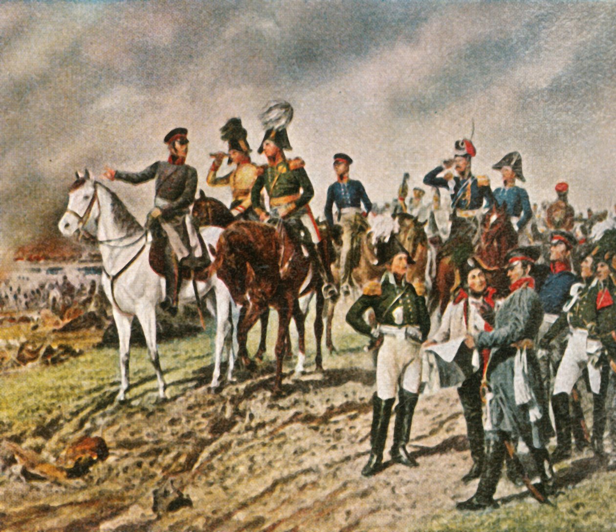 De Slag der Naties, Leipzig, 16-19 oktober 1813, 1936 door Unbekannt