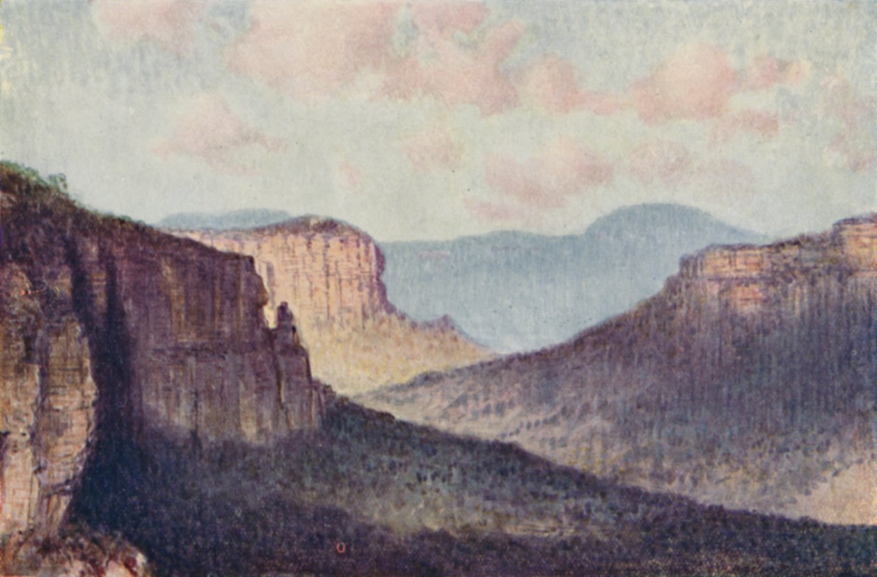 De Blauwe Bergen, 1923 door Unbekannt
