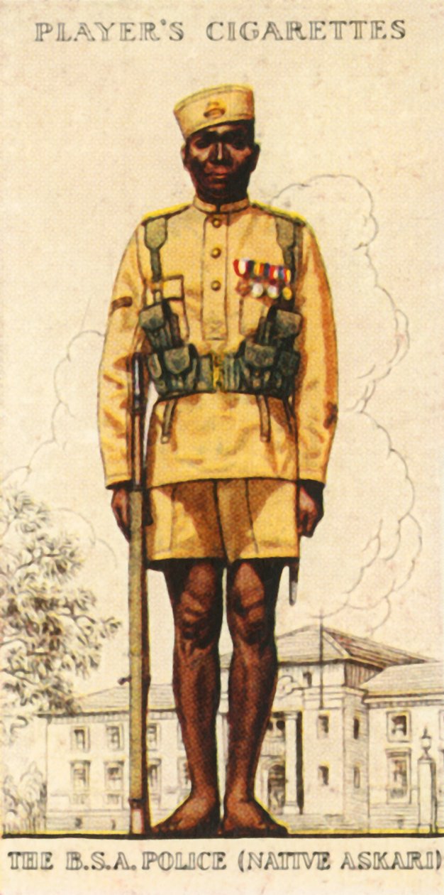 De Britse Zuid-Afrika Politie Native Askari, 1936 door Unbekannt