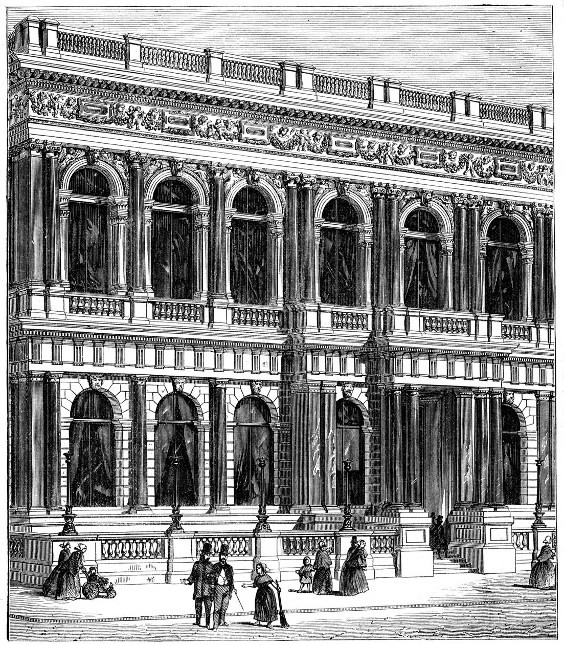 The Carlton Club, Londen, 1891 door Unbekannt