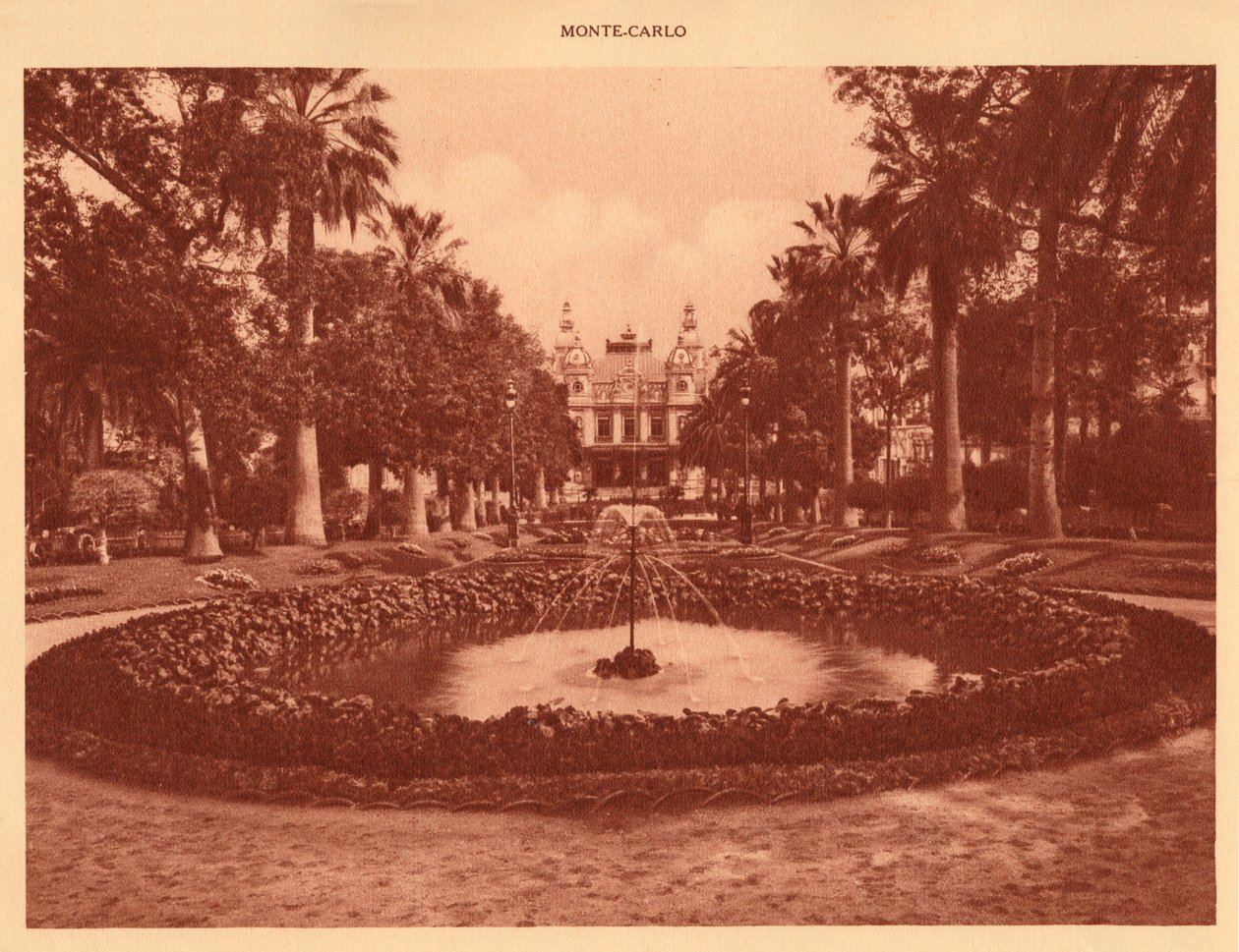 Het Casino, Monte Carlo, 1930 door Unbekannt