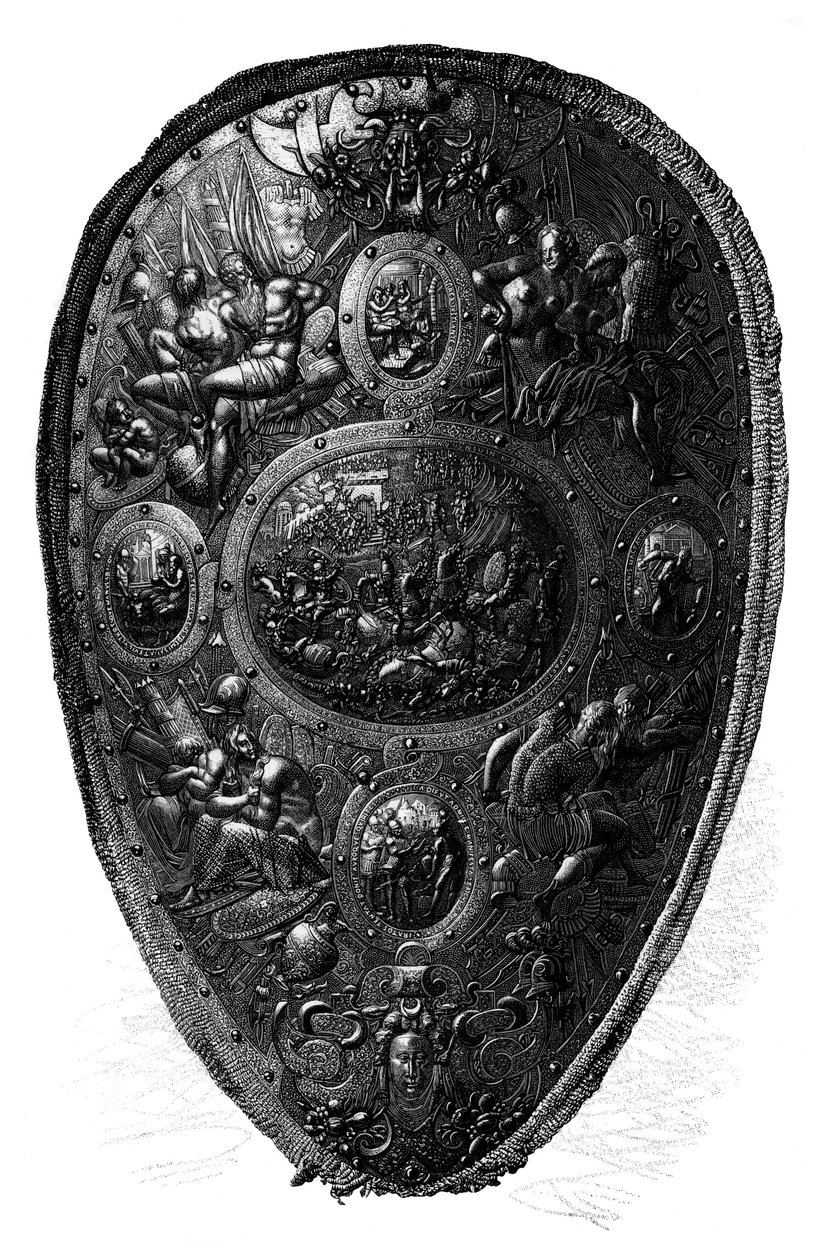 Het Cellini Schild door Unbekannt