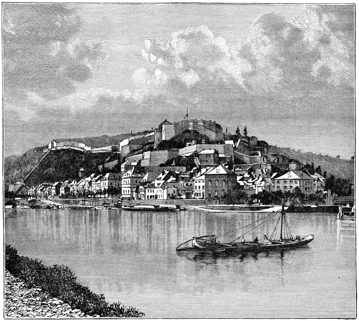 De Citadel van Namen, 1898 door Unbekannt