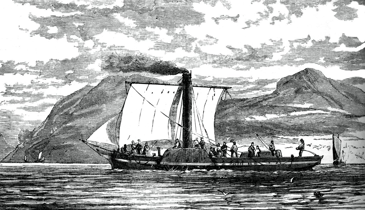 De komeet, ca. 1812, ca. 1880 door Unbekannt