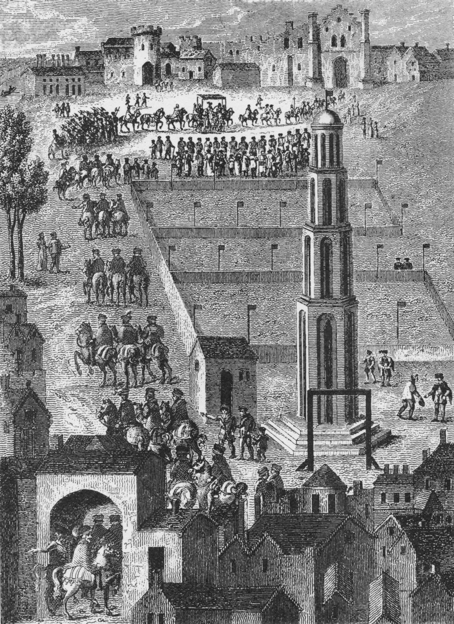 De kroningsprocessie van Edward VI, 1547, 1904 door Unbekannt