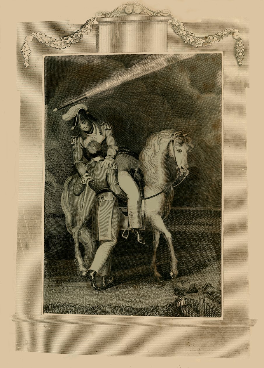 De Dood van Generaal Ross, nabij Baltimore, 1814 door Unbekannt