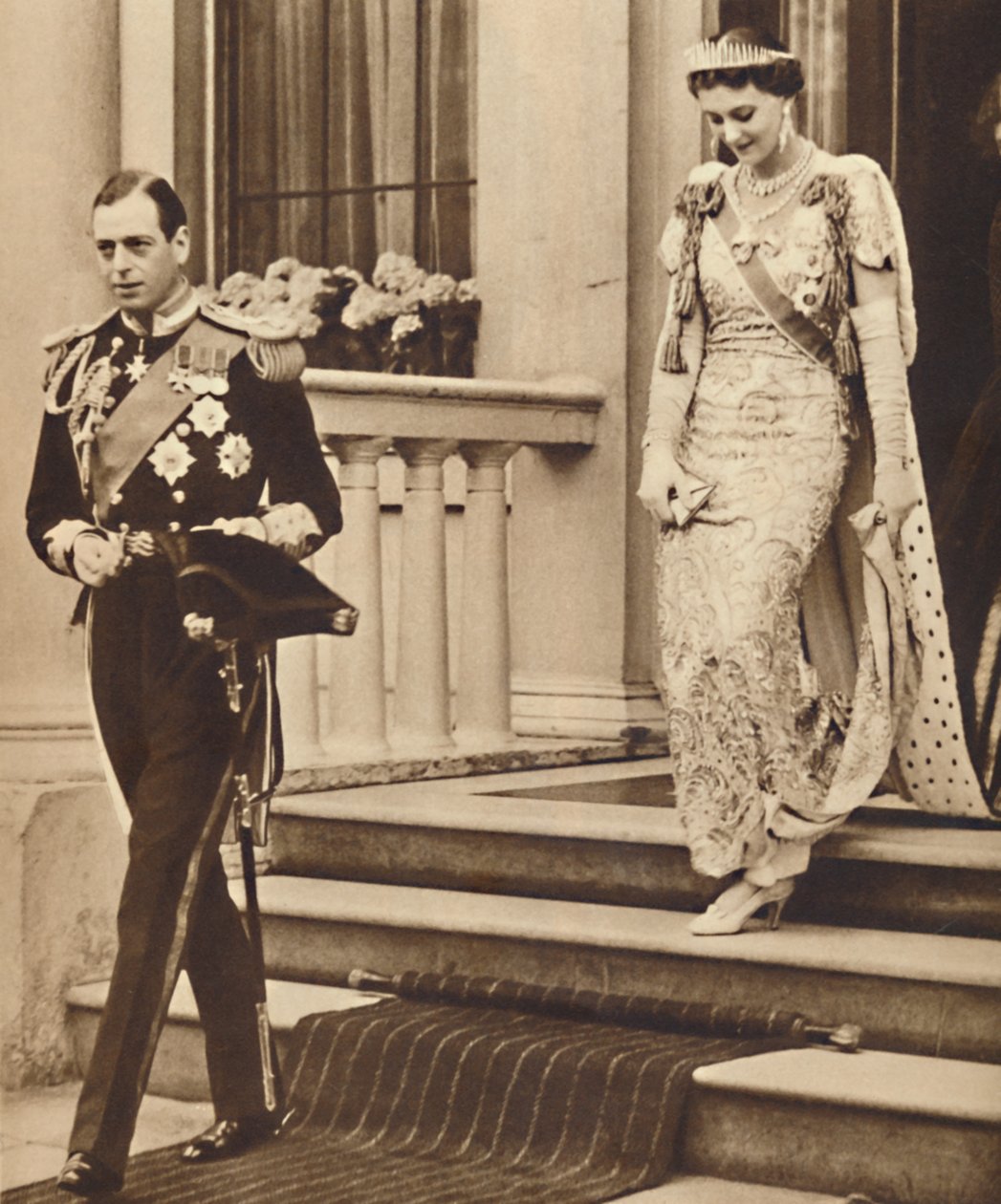 De Hertog en Hertogin van Kent, 12 mei 1937 door Unbekannt