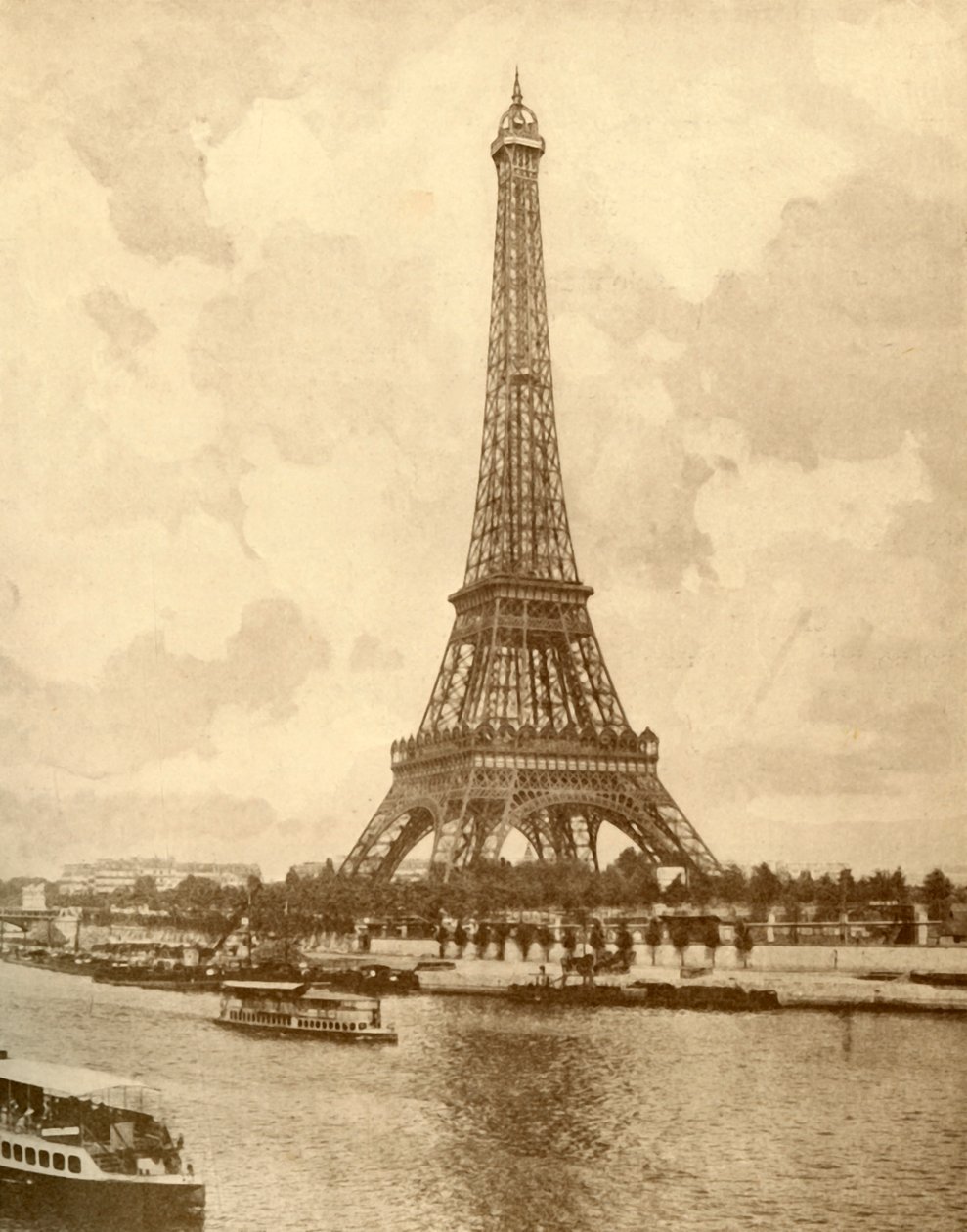 De Eiffeltoren, ca. 1930 door Unbekannt