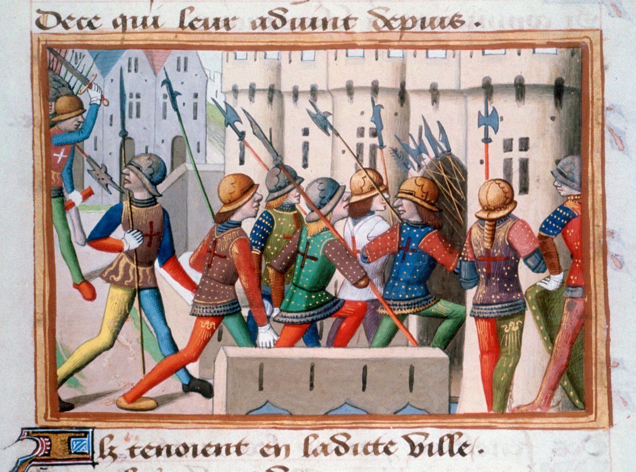 De Engelsen worden uit Parijs verdreven, april 1436 door Unbekannt