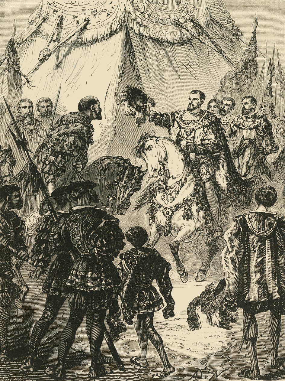 Het veld van het Gouden Laken, 1520, 1890 door Unbekannt