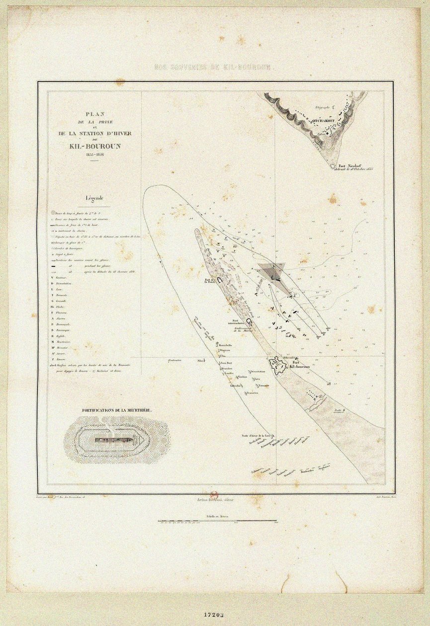 De Drijvende Batterijen bij het Beleg van Kinburn 1855-1856, 1856 door Unbekannt