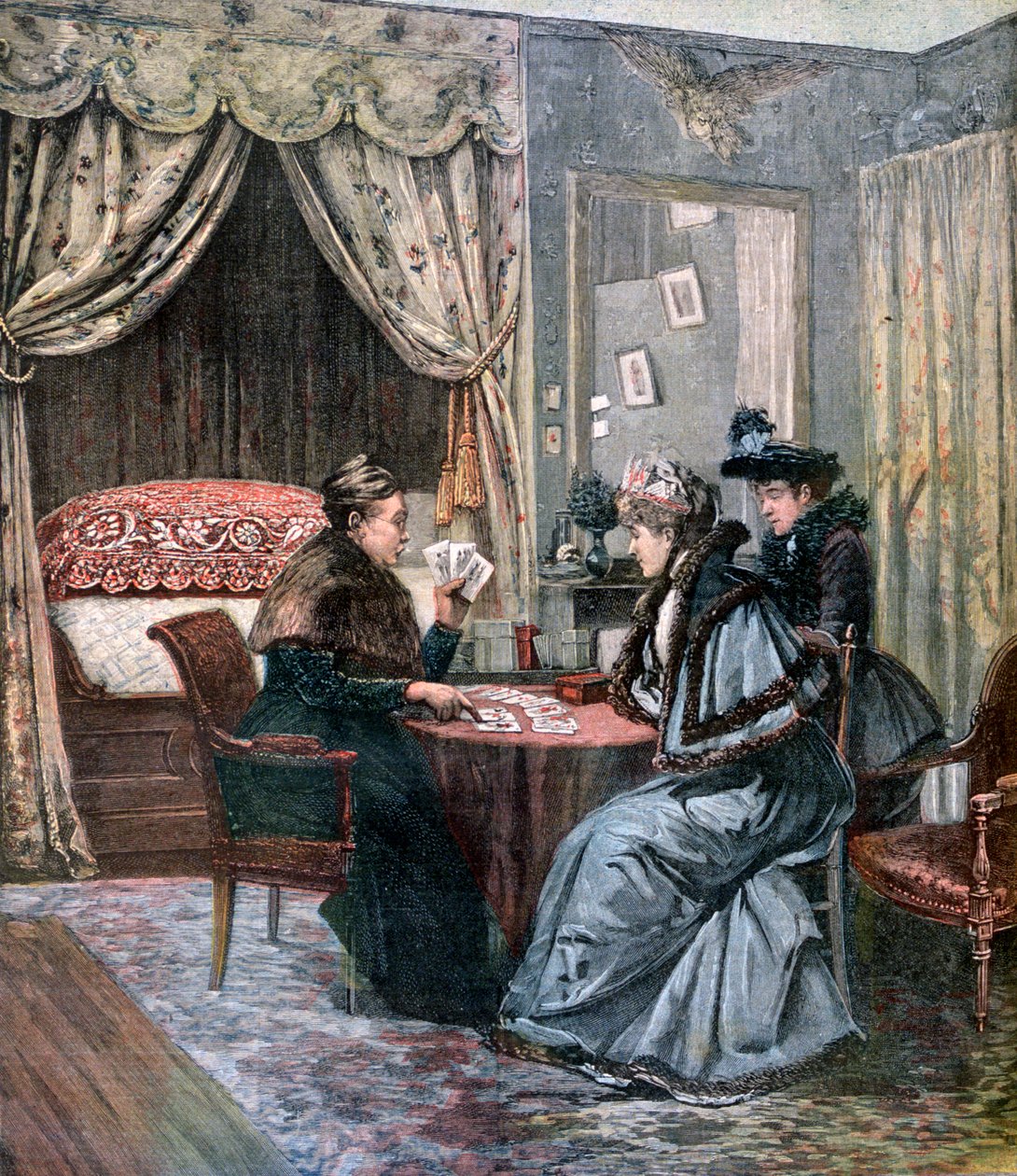 De waarzegster, 1892 door Unbekannt