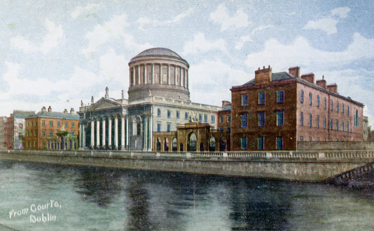 The Four Courts, Dublin, Ierland, ca. 1900s-ca. 1920s door Unbekannt
