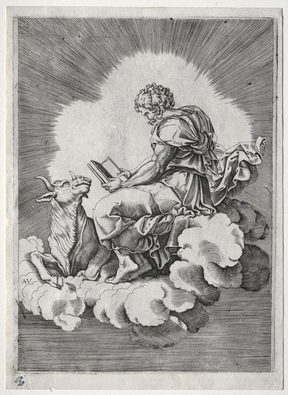 De Vier Evangelisten door Unbekannt