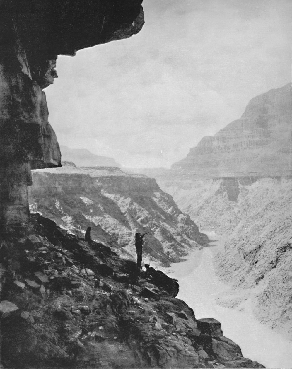 De Grand Canyon van de Colorado, 19e eeuw door Unbekannt