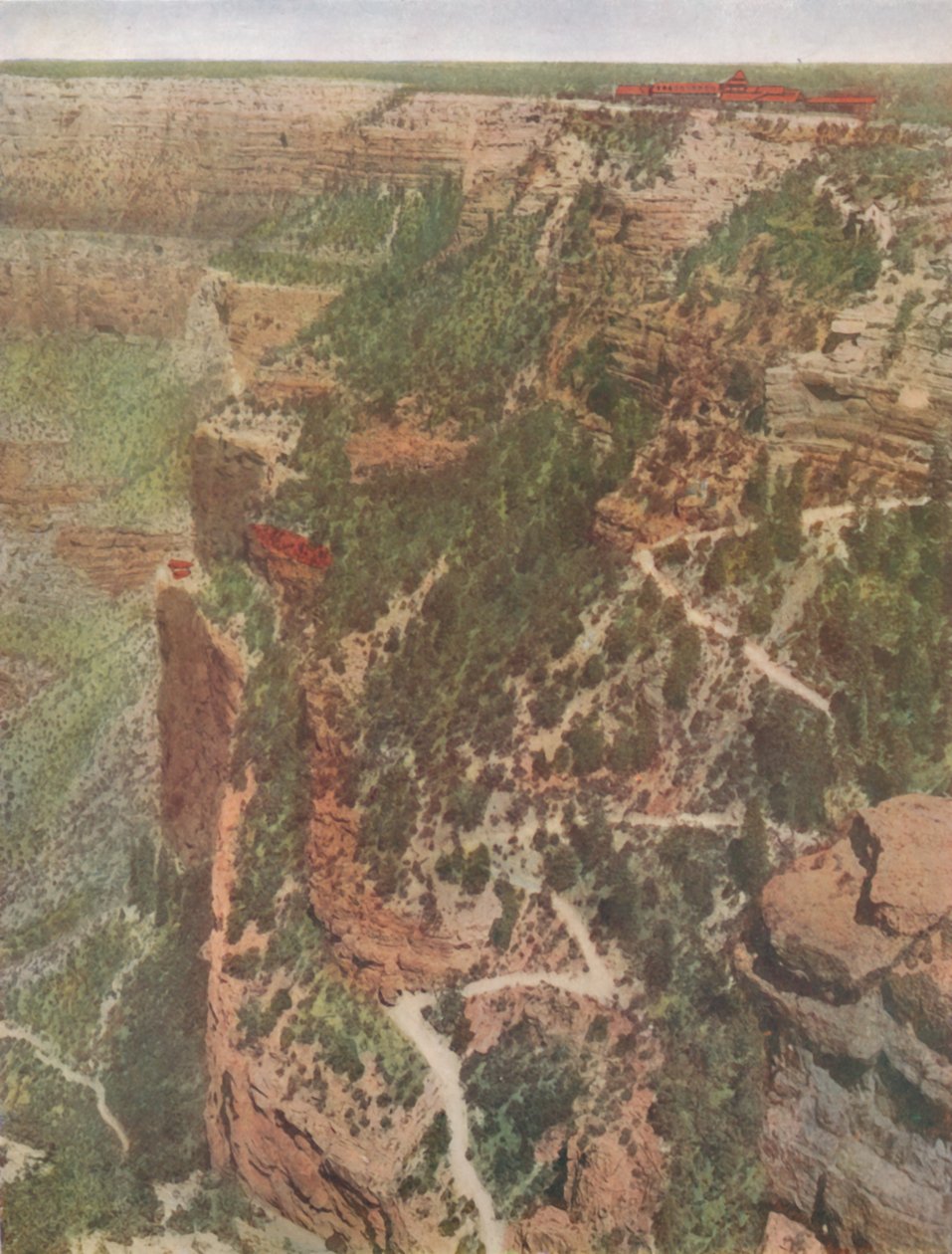 De Grand Canyon, Arizona, 1914 door Unbekannt