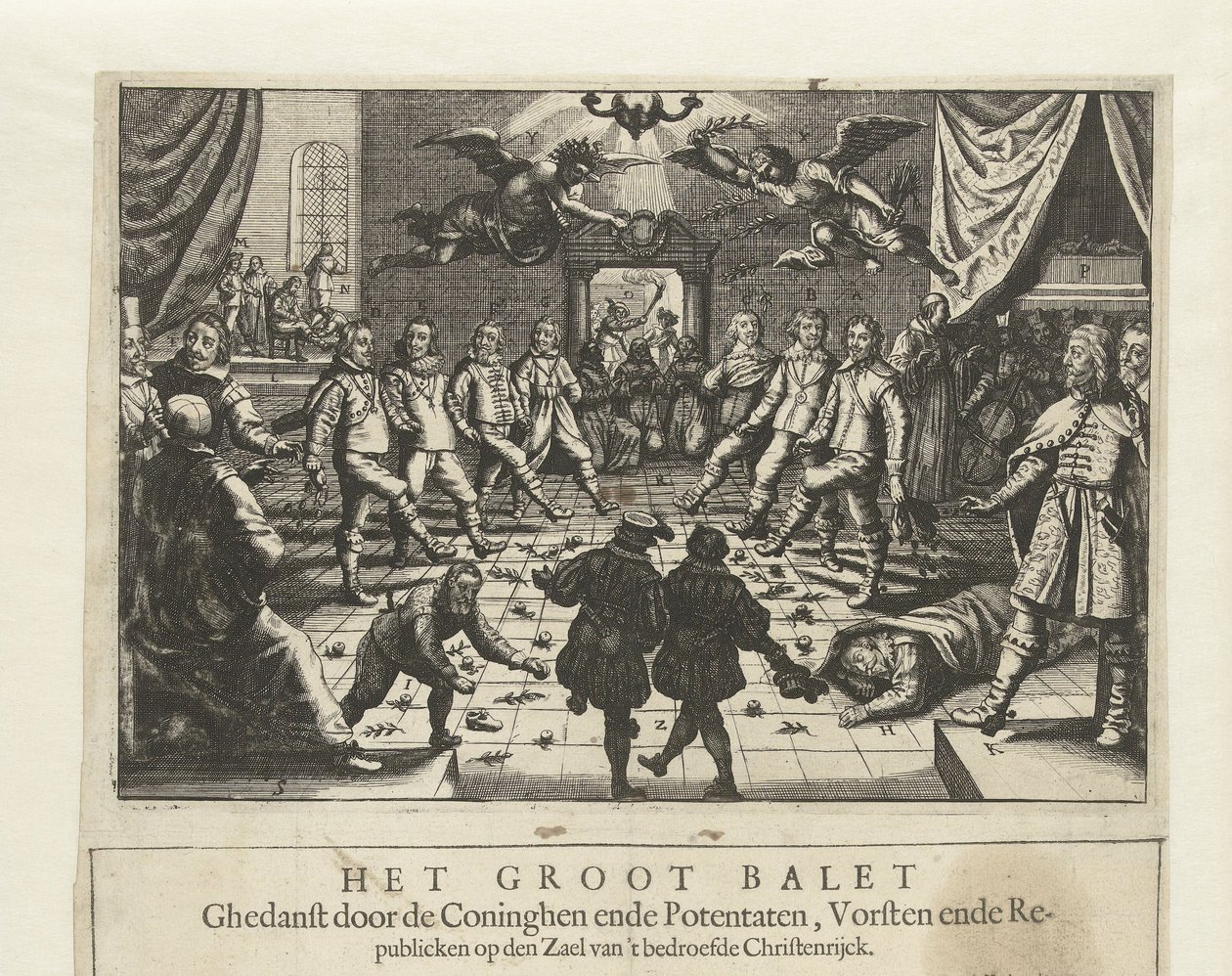 Het grote Europese oorlogsbalet door Unbekannt