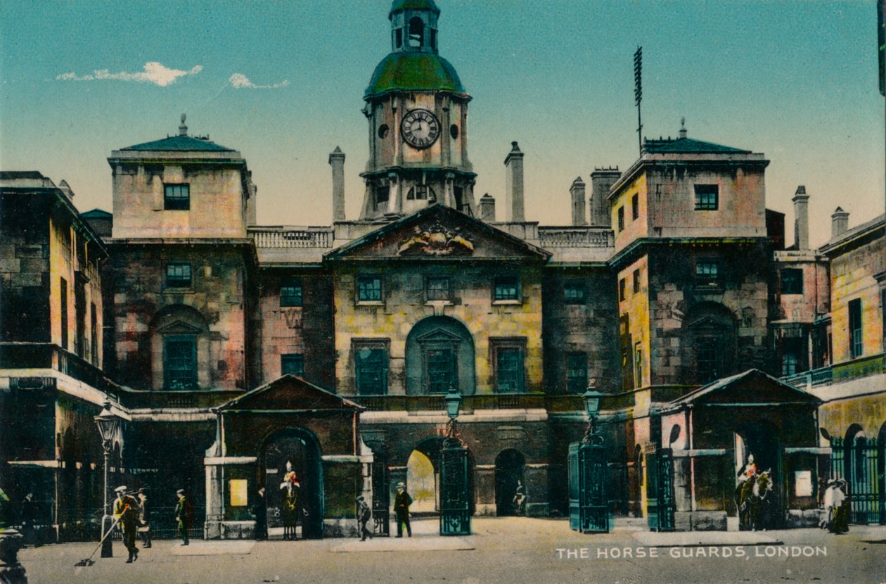The Horse Guards, Londen, ca. 1920, ca. 1900-1930 door Unbekannt
