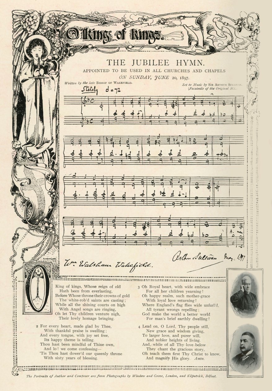 Het Jubileumlied. Aangewezen om te worden gebruikt in alle kerken en kapellen op zondag 20 juni 1897 door Unbekannt