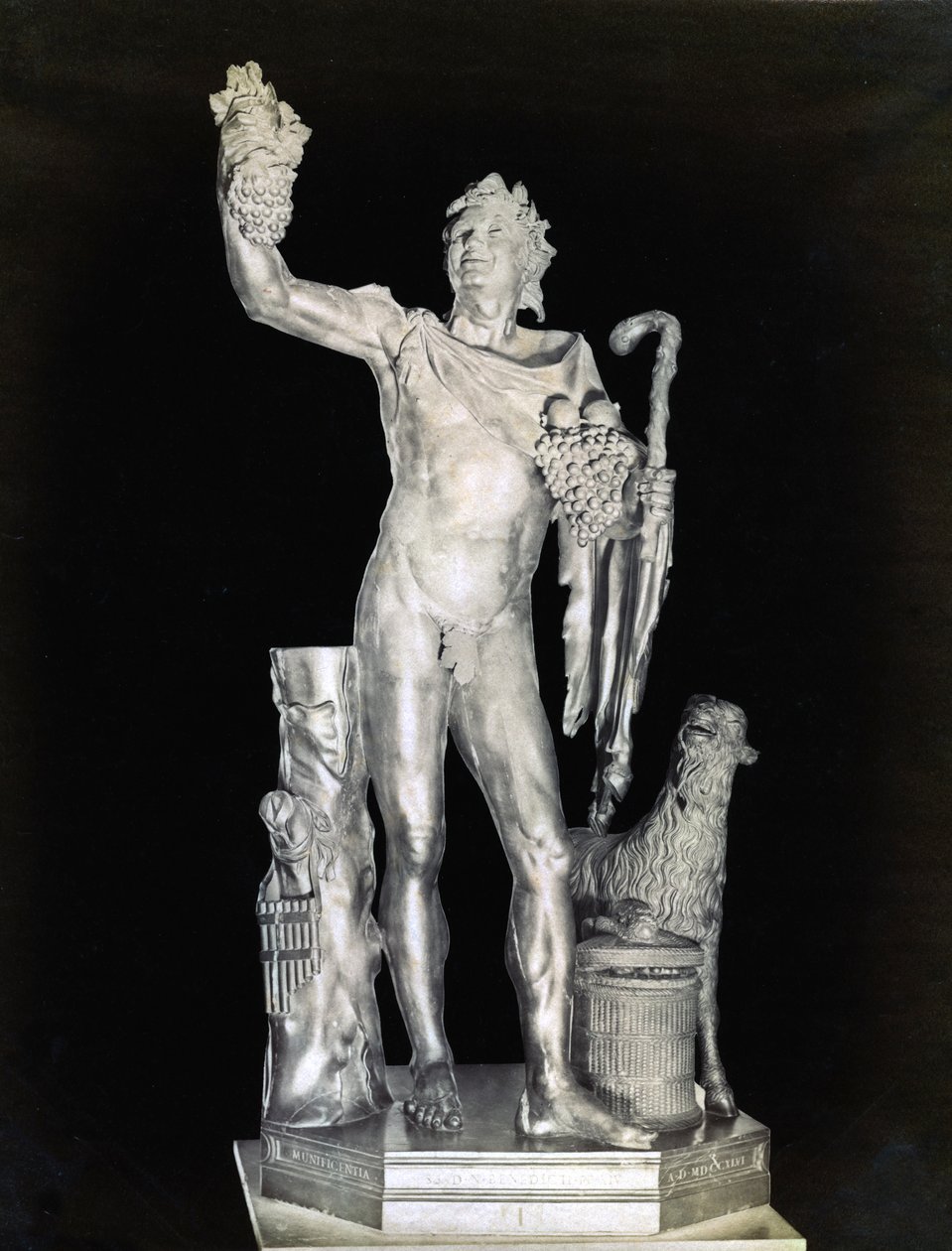 De lachende faun, 2e eeuw v.Chr. door Unbekannt