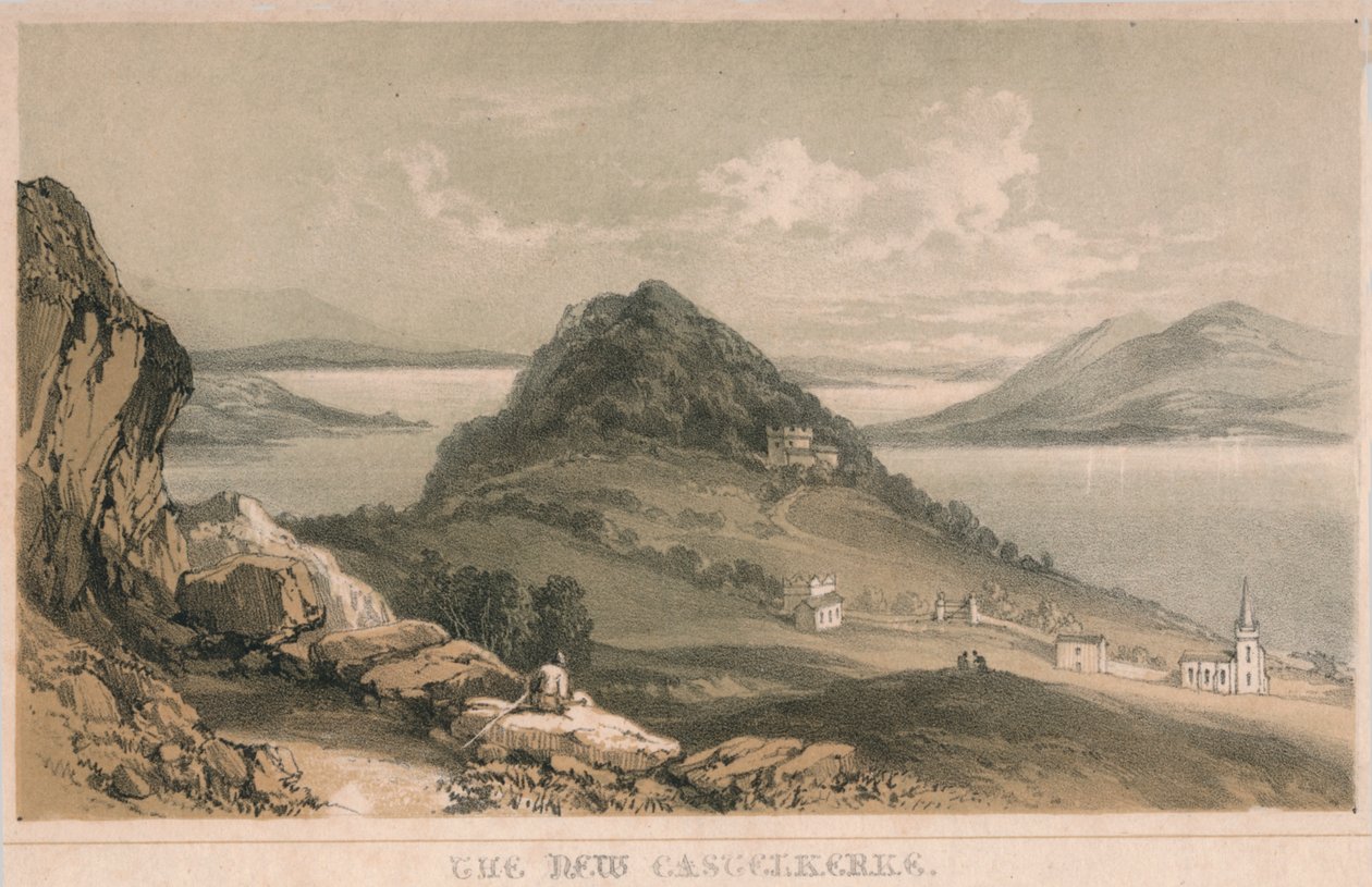 Het Nieuwe Castelkerke, c1850s door Unbekannt