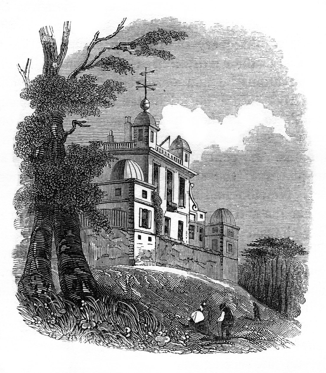 Het observatorium in Greenwich door Unbekannt