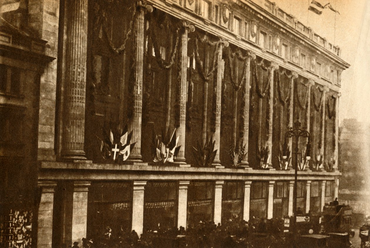 De opening van Selfridges, 1909, 1933 door Unbekannt