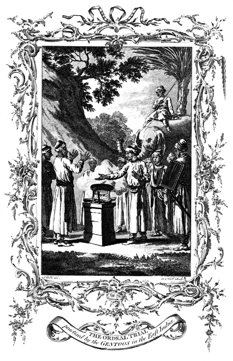 De beproeving, 1792 door Unbekannt