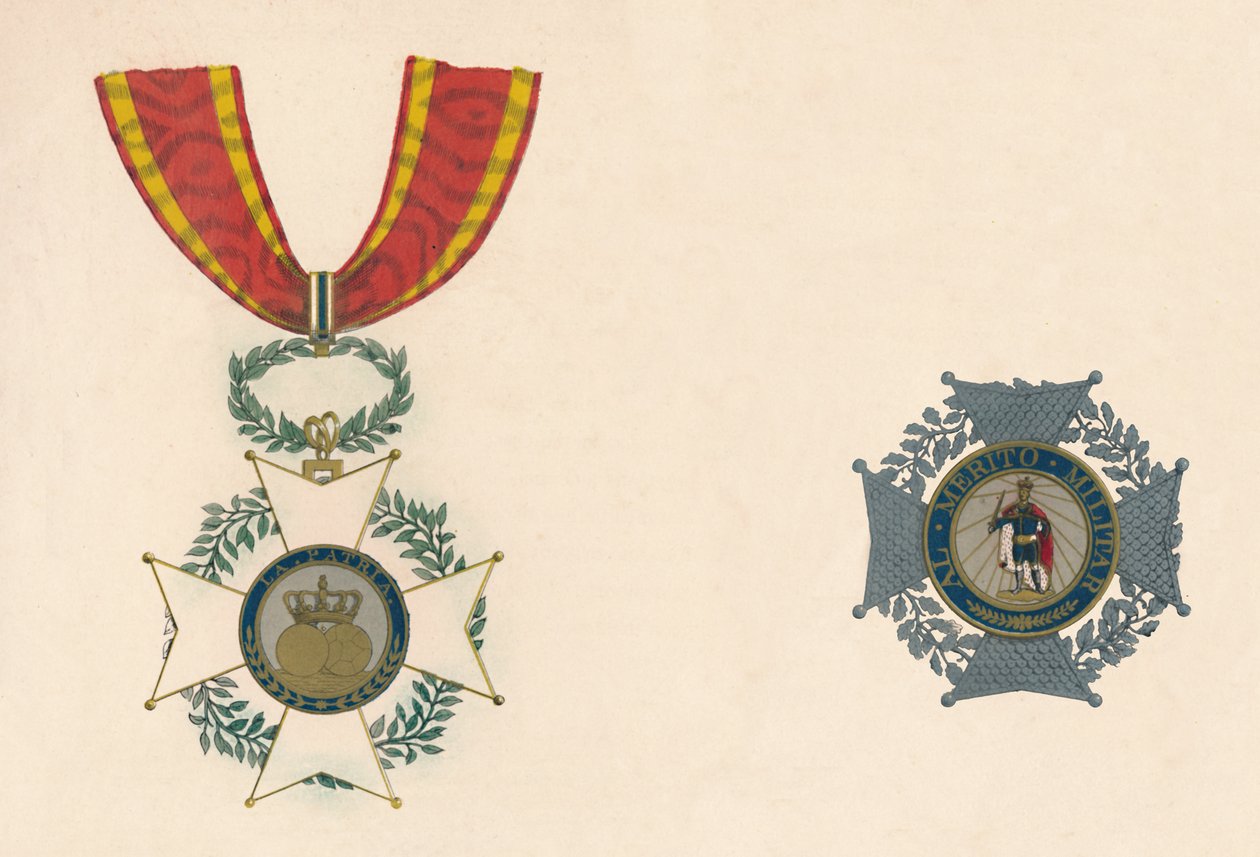 De Orde van Sint-Ferdinand van Spanje, 19e eeuw door Unbekannt