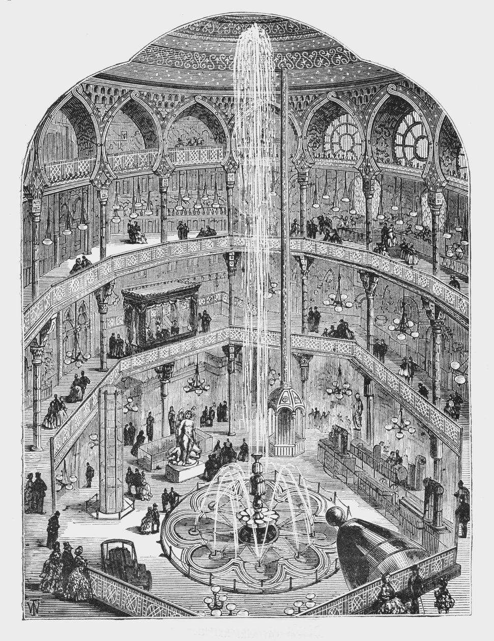 Het Panopticon, 1854-1897 door Unbekannt