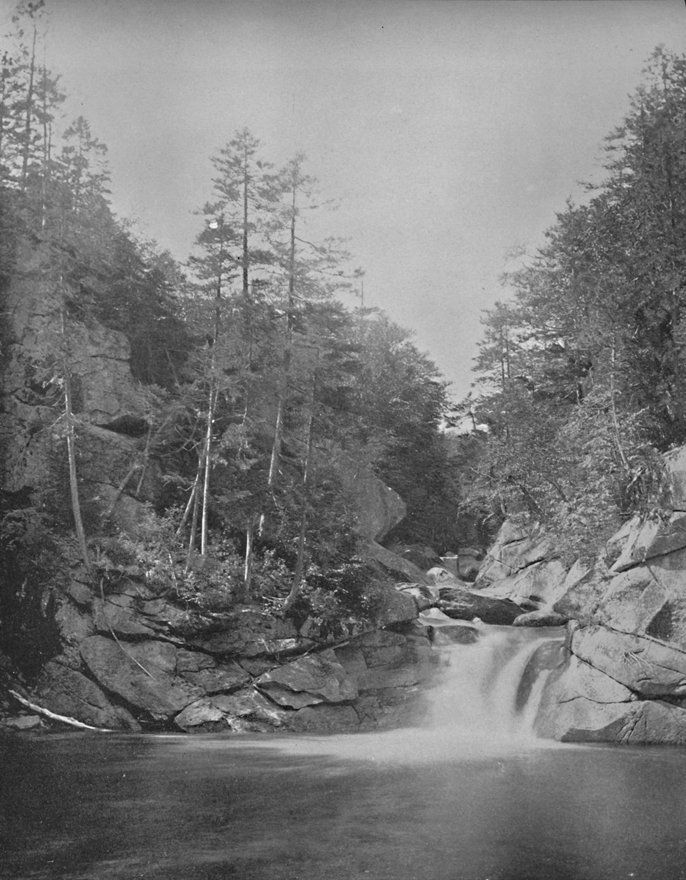 De Pool, Franconia Range, White Mountains, ca. 1897 door Unbekannt