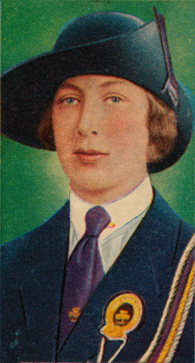 De Prinses Royal, voorzitter van de Girl Guide Association, 1935 door Unbekannt
