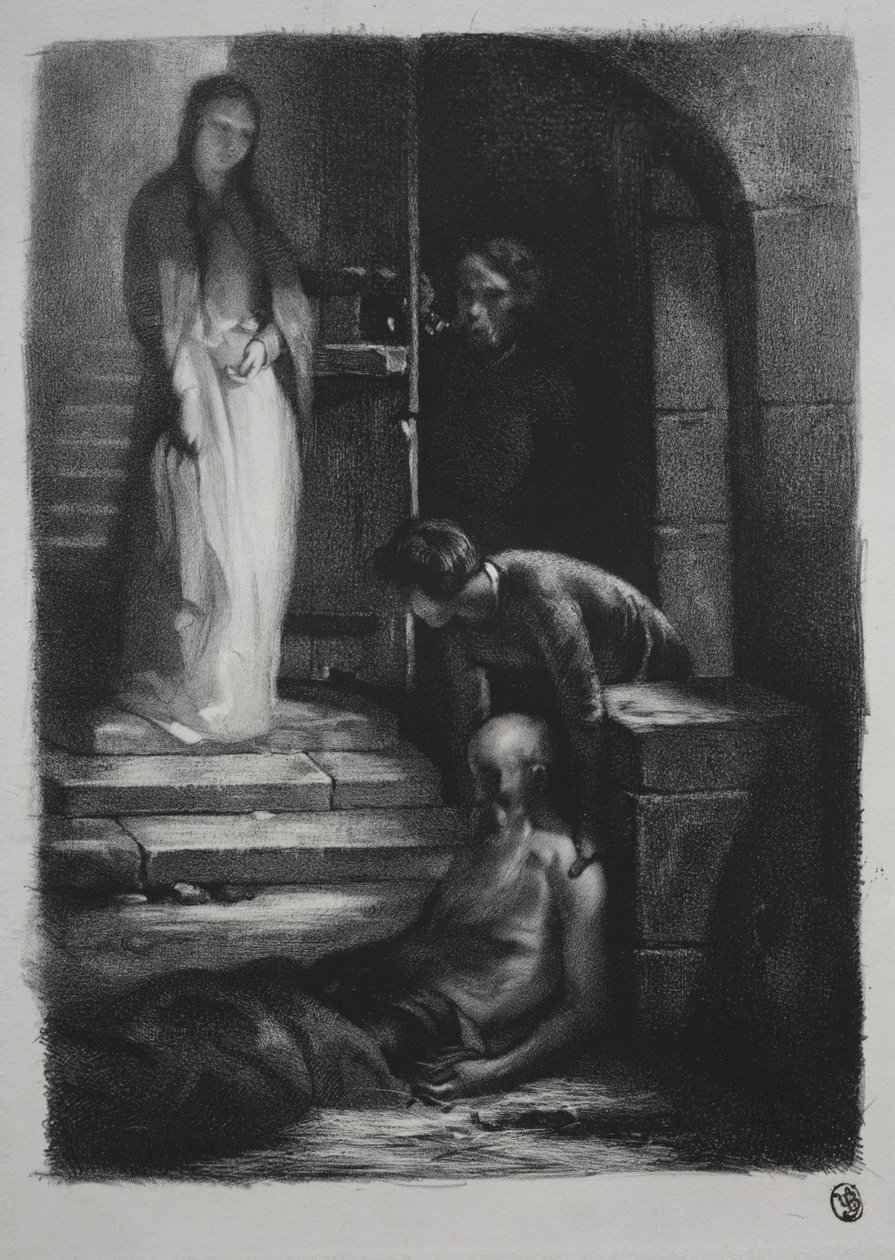 De gevangene, 1800s door Unbekannt
