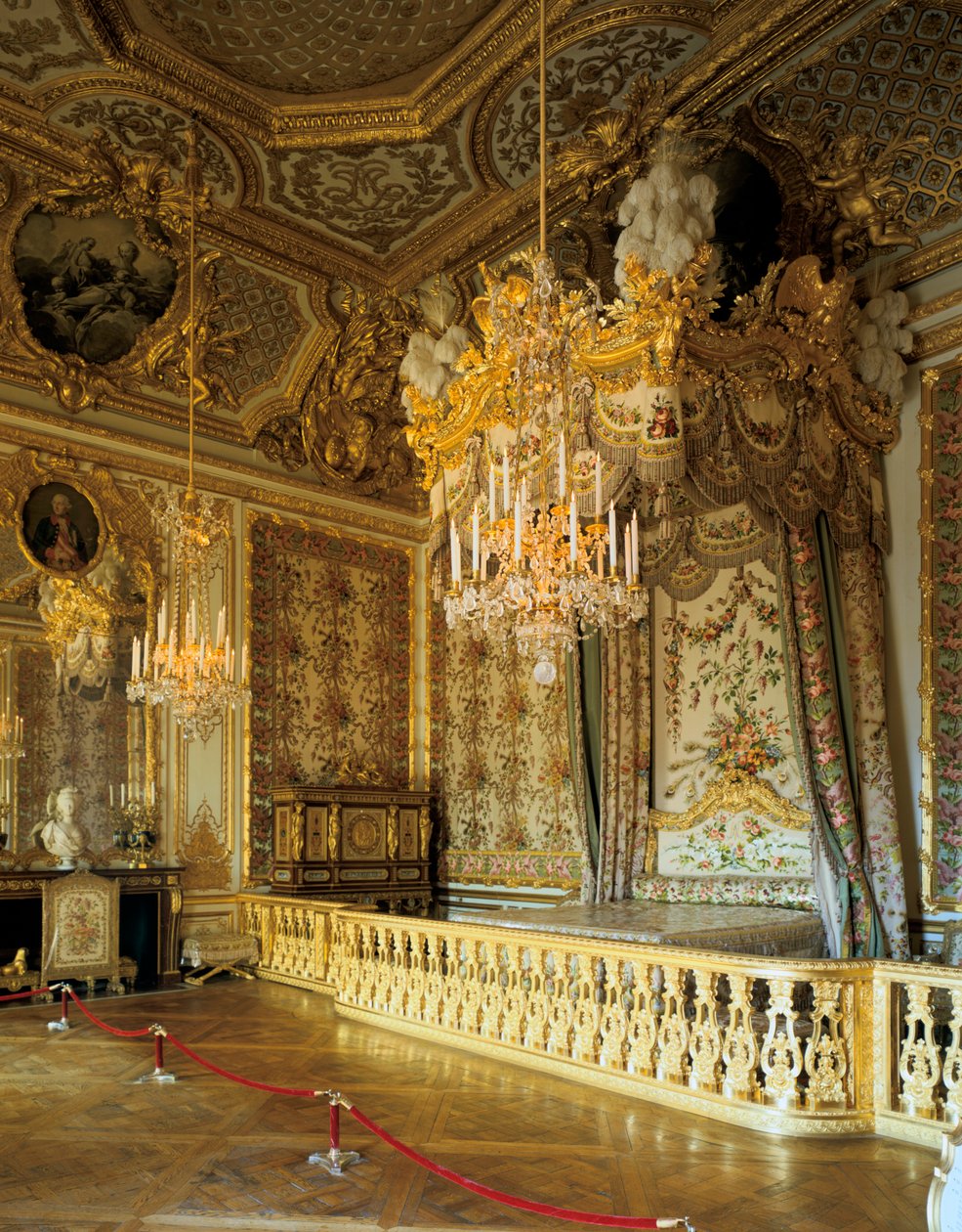 De slaapkamer van de koningin, De koningin