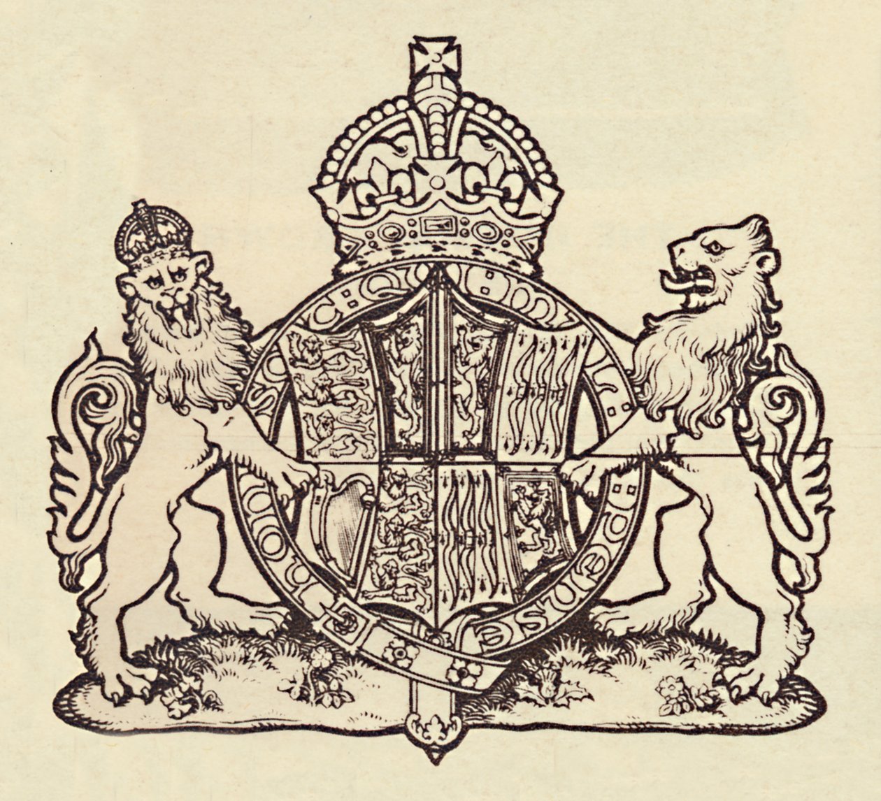 Het wapen van de koningin, 1937 door Unbekannt