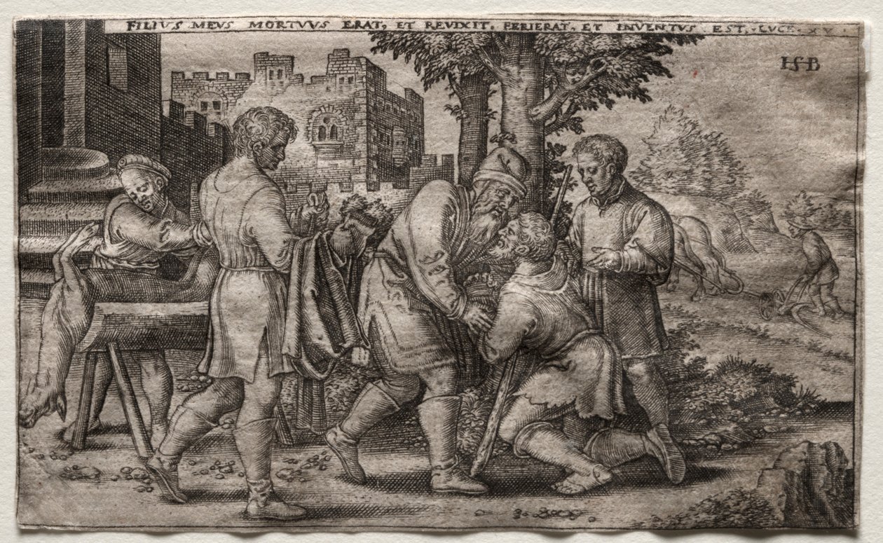 De Terugkeer van de Verloren Zoon, 1500s door Unbekannt
