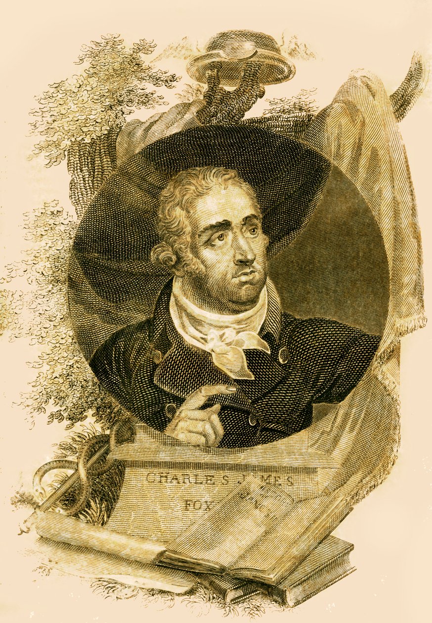 De zeer eerbiedwaardige Charles James Fox, 1749-1806 door Unbekannt