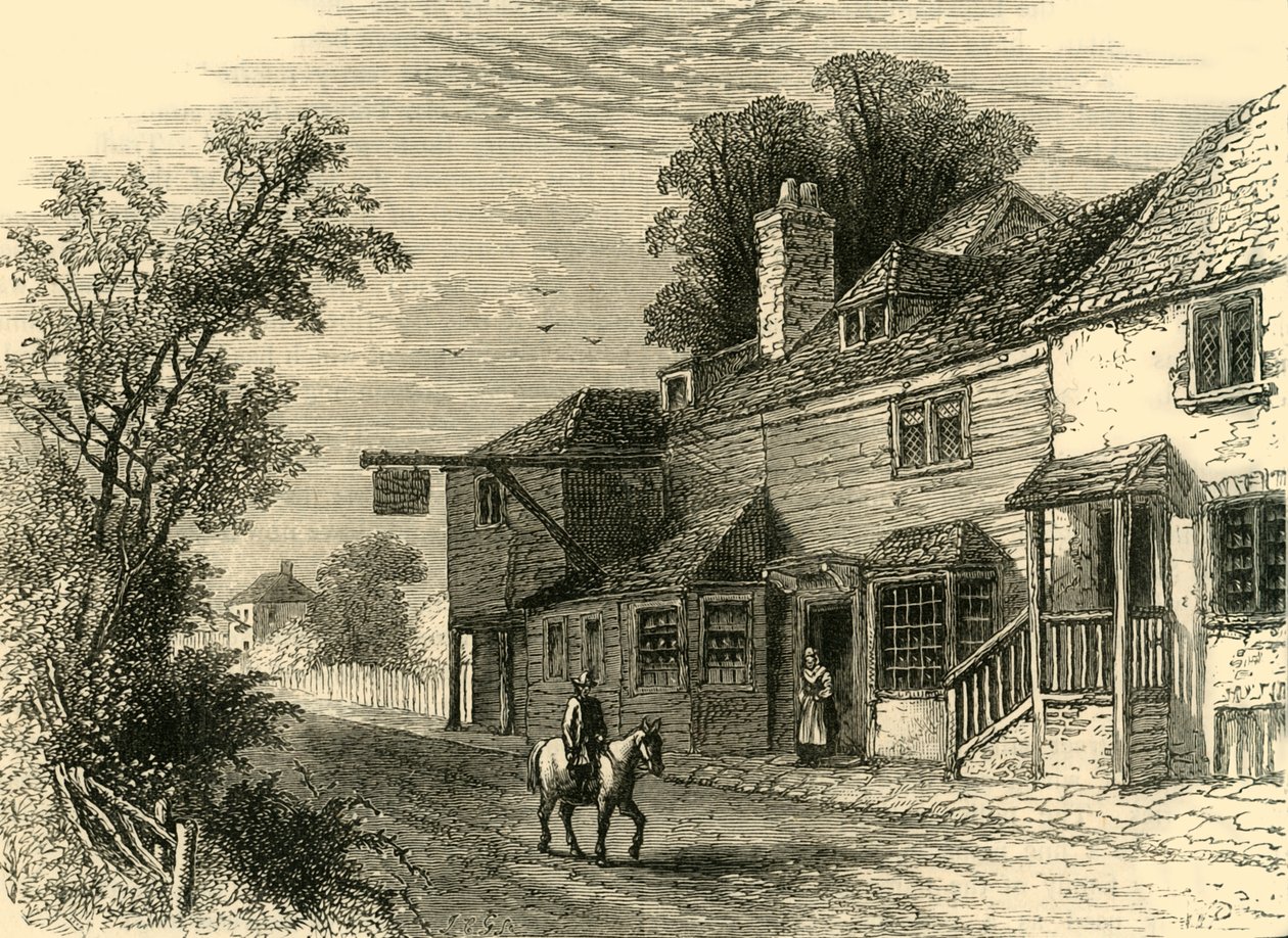 De Rozemarijntak in 1800, ca. 1878 door Unbekannt