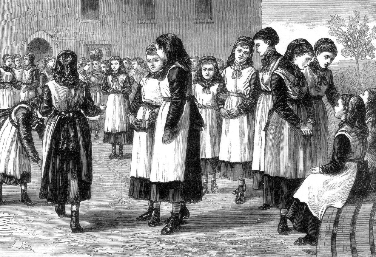 De Koninklijke Vrijmetselaarschool voor meisjes, St Johns Hill, Battersea Rise, Londen door Unbekannt