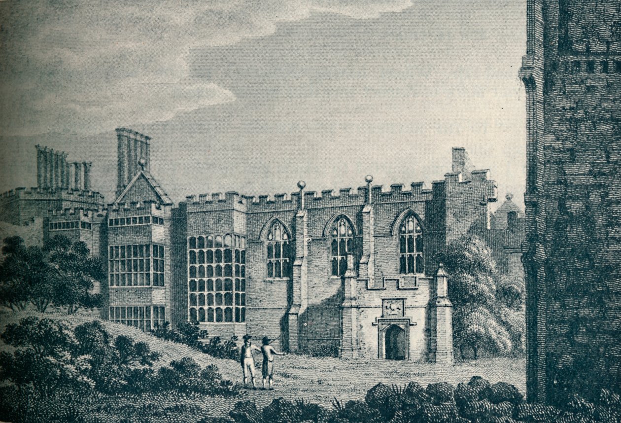 De Ruïnes van Cowdray House, nabij Midhurst, Sussex, 1907 door Unbekannt