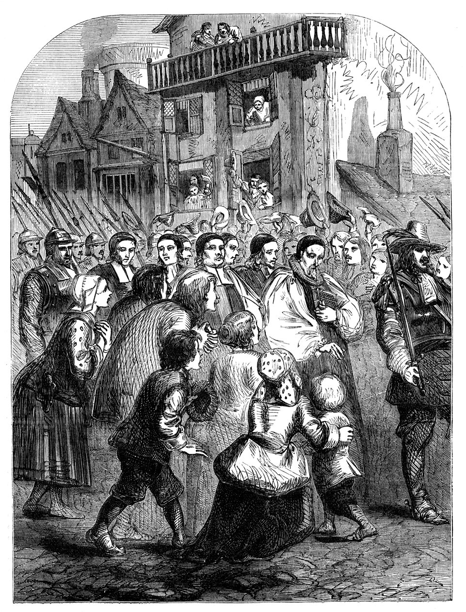 De zeven bisschoppen, ca. 1902 door Unbekannt
