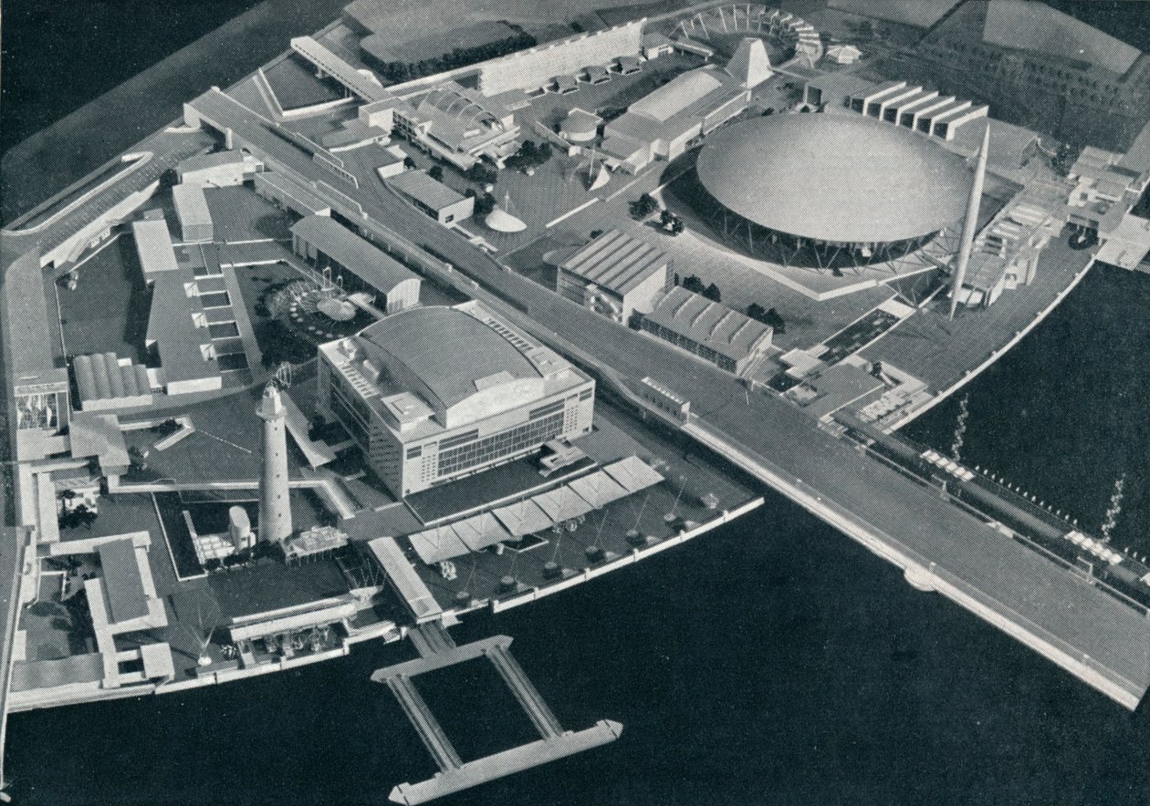 De South Bank Site, 1951 door Unbekannt