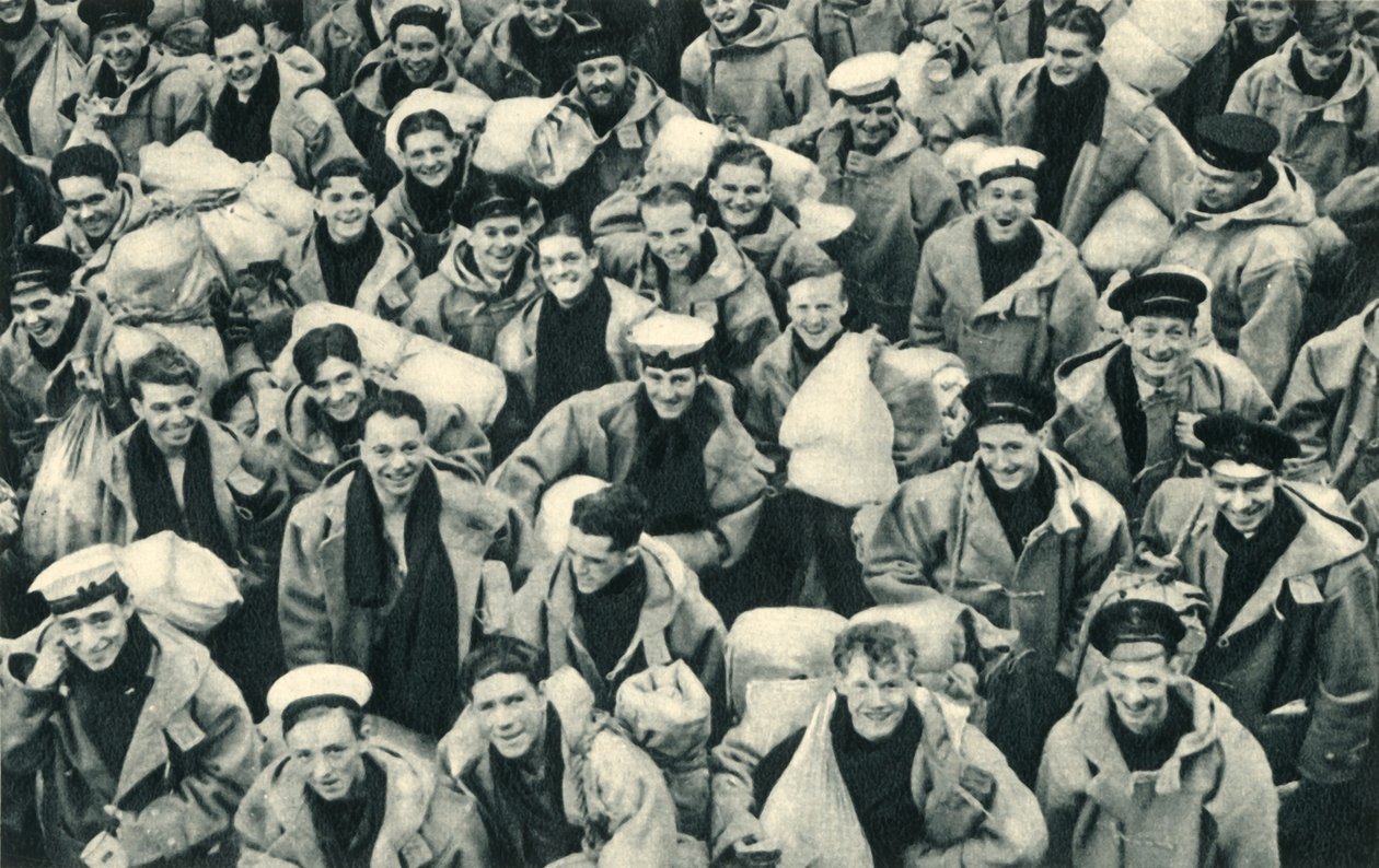De Geest van de Ark, - matrozen van de Koninklijke Marine, ca. 1942 door Unbekannt