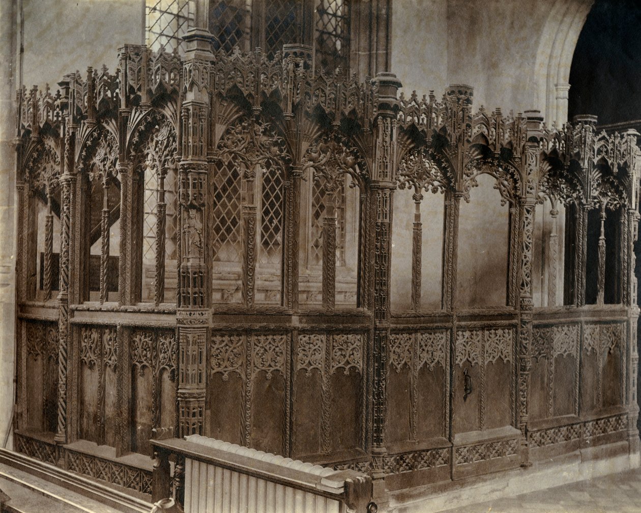 De Spring Chantry in de kerk van St. Peter en St. Paul, Lavenham, Suffolk door Unbekannt