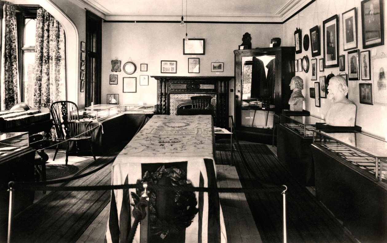 Het Tennyson Museum, Farringford House, 20e eeuw door Unbekannt