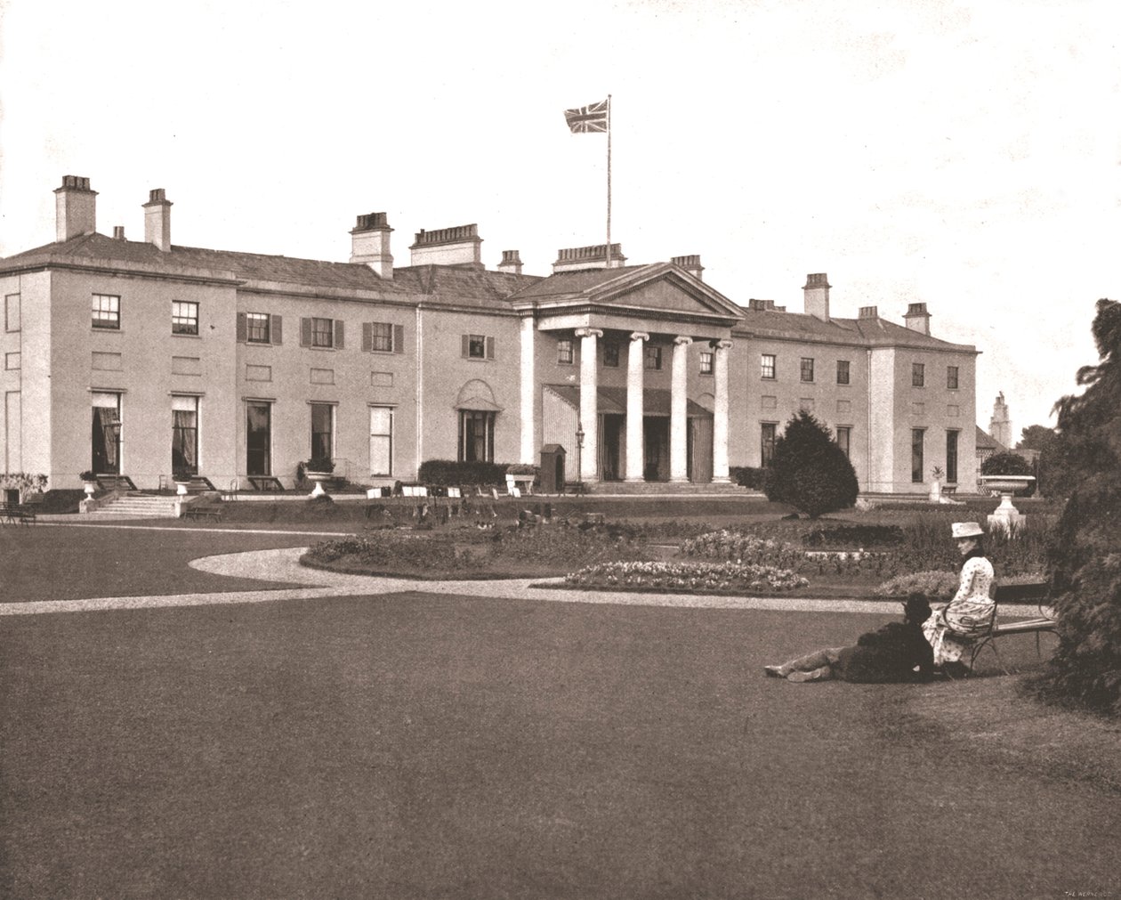 De residentie van de onderkoning, Dublin, Ierland, 1894 door Unbekannt