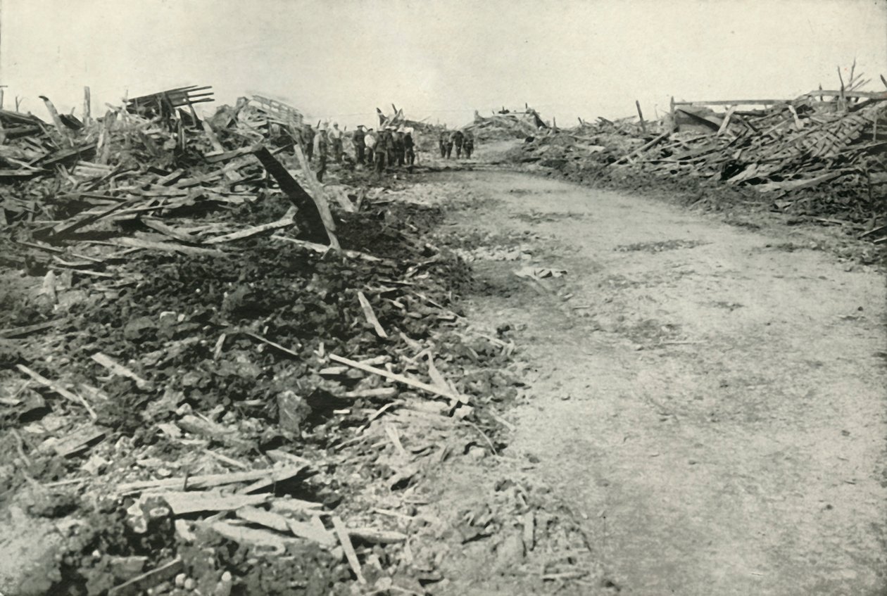 Het Dorp van ---, 1919 door Unbekannt
