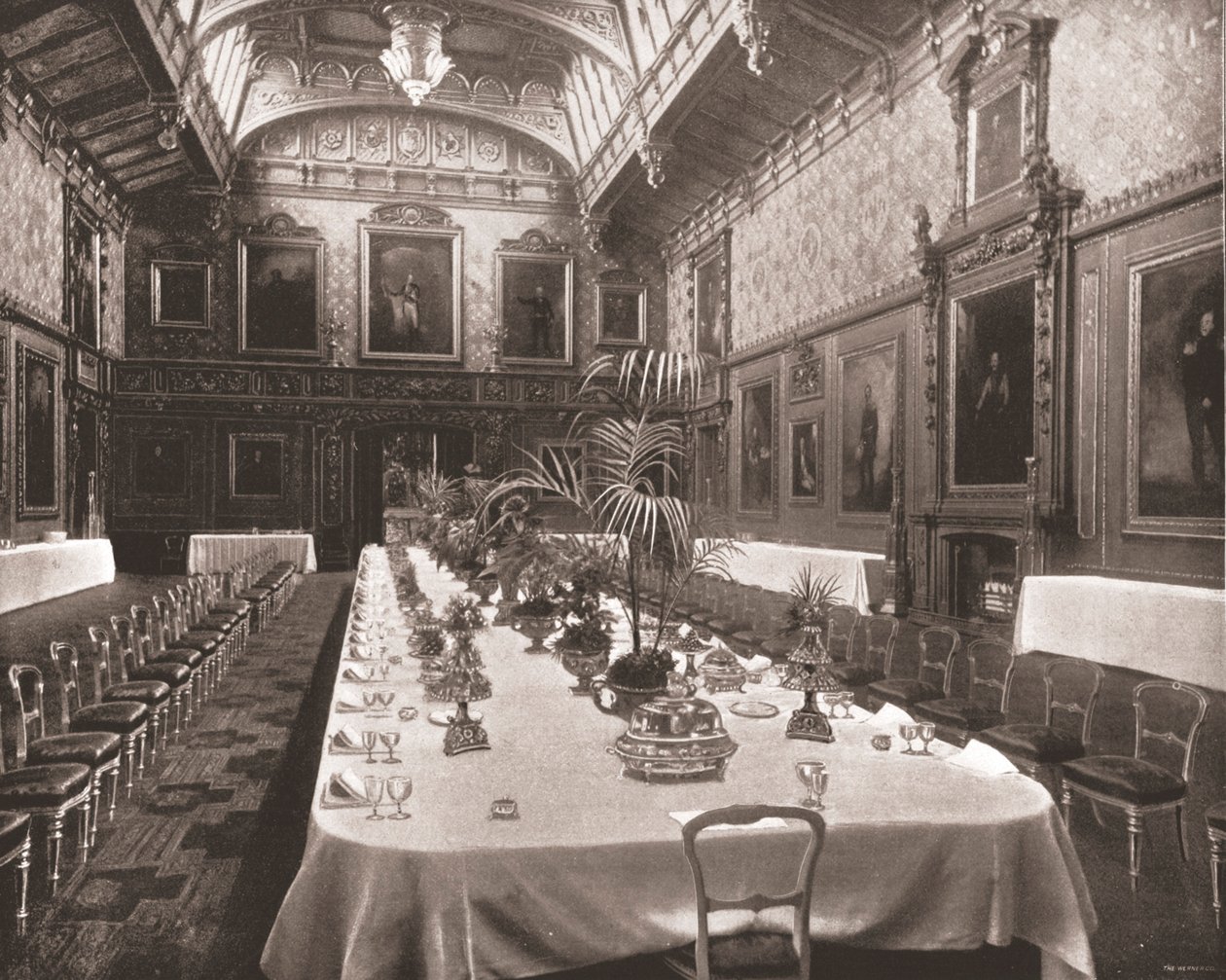 De Waterloo-kamer, Windsor Castle, Berkshire door Unbekannt