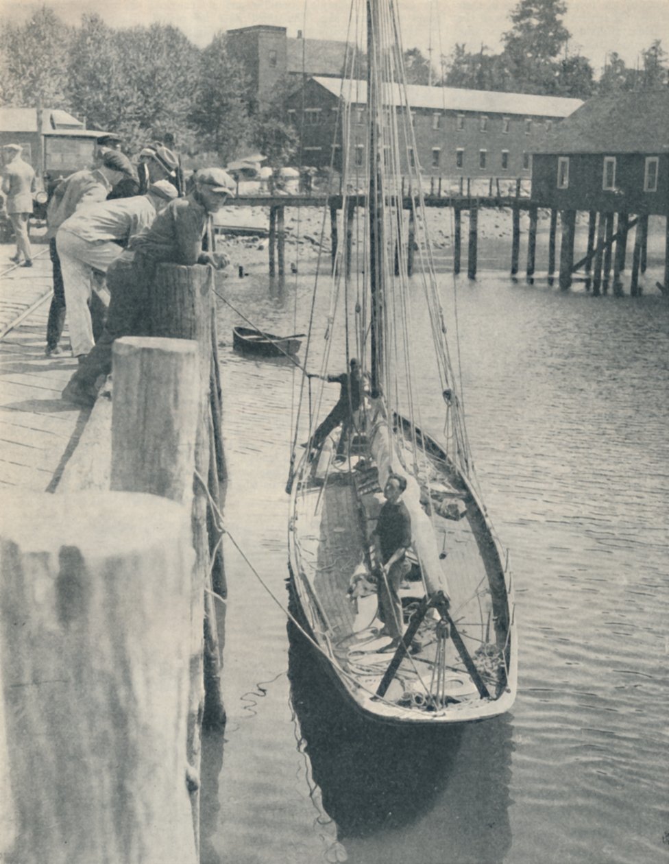 Het jacht dat de wereld rondzeilde, 1936 door Unbekannt