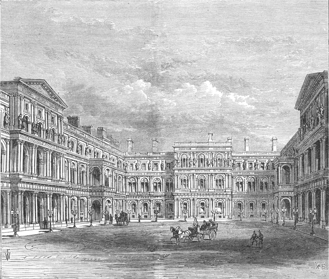 Het nieuwe Ministerie van Buitenlandse Zaken, 1897 door Unbekannt